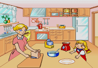 ECC Junior No Hajimete Eigo Vol. 1 Patty-Chan Family screenshot 2 for Sega Pico